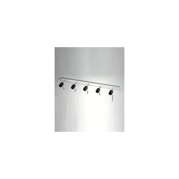 Synthware VACUUM MANIFOLD, HIGH VACUUM VALVES, 3 PORT, 0-4mm, 325mm. M522403 - main